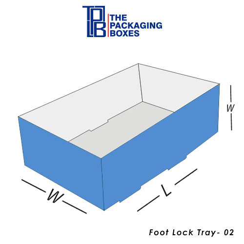 Foot Lock Tray Boxes