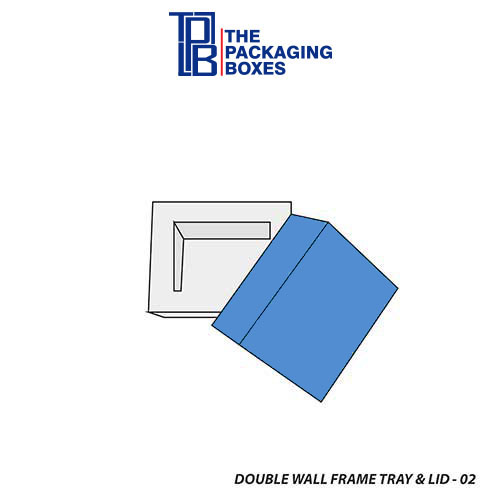 Double Wall Frame Tray Lid Boxes