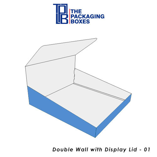 Double Wall Display Lid Boxes