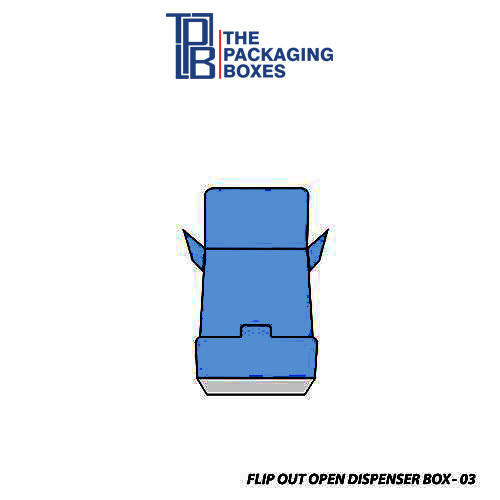 Flip Out Open Dispenser Boxes
