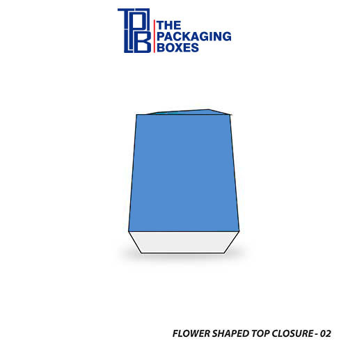 Flower Shaped Top Closure Boxes