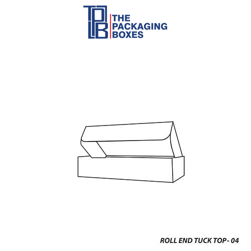Roll End Tuck Top Boxes template
