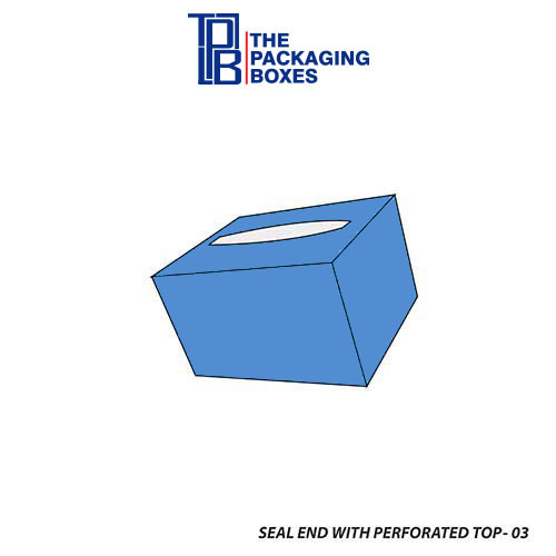Seal End With Perforated Top Boxes
