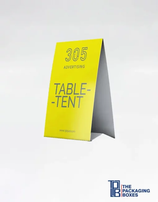 custom Table tents